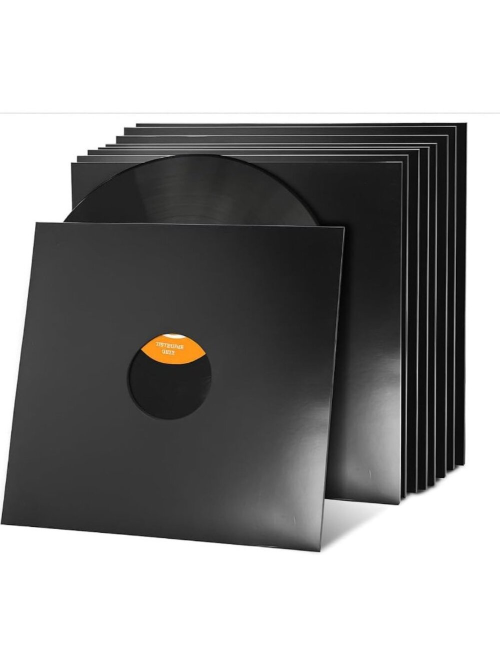 20 Heavyweight Vinyl Record Sleeves & Jackets, 12in Anti-Static LP Covers (20)